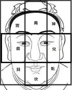 八卦派手面相学